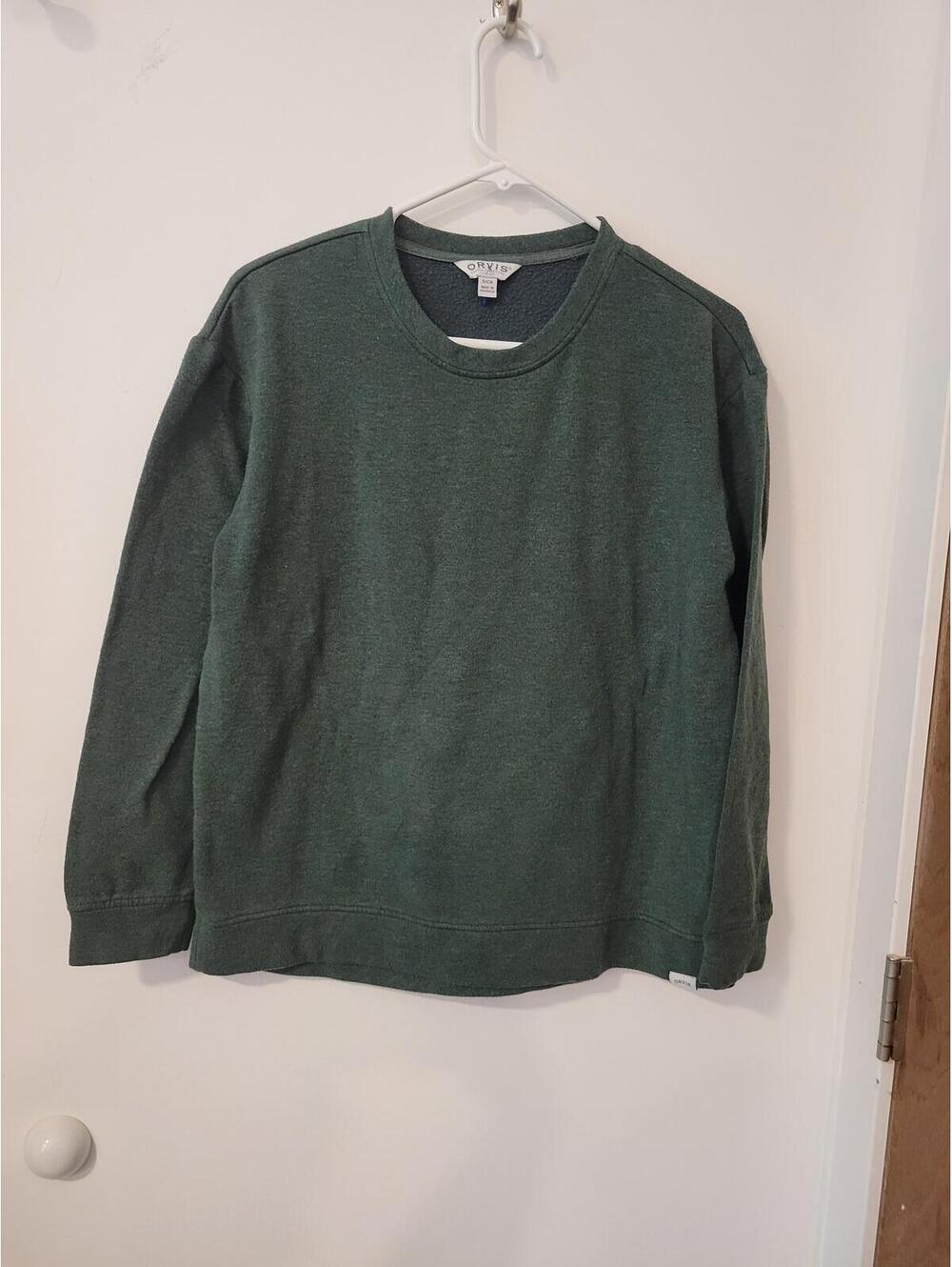 Women's Green rewneck Sweatshirt